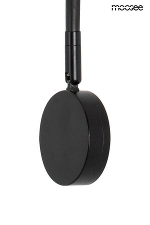 Lampa ścienna AXEL czarna (MSE1501100147) - Moosee