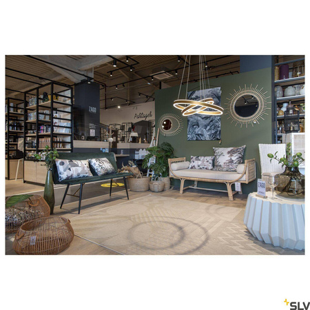 ONE DOUBLE PHASE up/down, oprawa wisząca mosiężna, 35 W 2700/3000 K 130° (1005178) - SLV