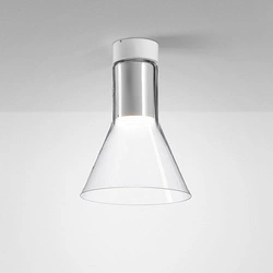 Oprawa Natynkowa MODERN GLASS Flared LED Kol. Szary 4000K TP (47010-M940-D9-00-16) - AqForm