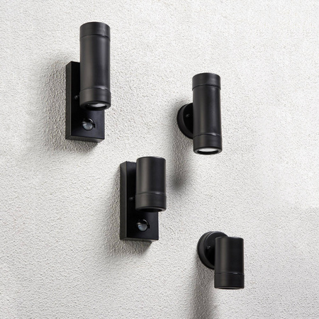 Kinkiet Icarus PIR 1lt wall IP44 7W (81010) - Saxby