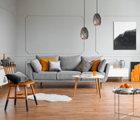 Lampa wisząca Harley (MDM-3480/1 GR+GD) - Italux