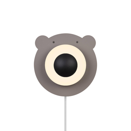 Lampa ścienna BRUNABEAR Nordlux E14 25W Metal Brązowy