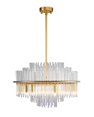 Luksusowa lampa wisząca LUXORIA złota 50*35 cm (ST-8530 gold) - Step into Design