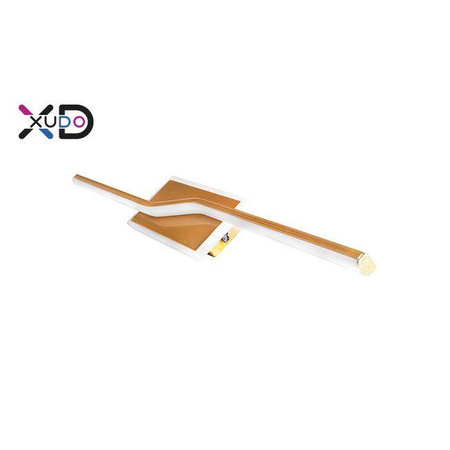 Kinkiet ścienny LED 12W 60cm 4000K złoty (XD-LA129G) - Xudo