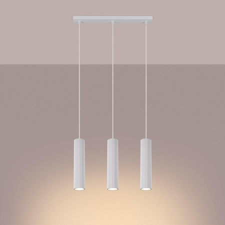 Lampa wisząca KARBON 3L biały (SL.1537) - Sollux Lighting