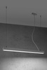 Lampa wisząca PINNE 90 szara 4000K (TH.052) - Thoro Lighting