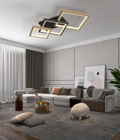 MATERA - Lampa sufitowa trójka romby (9022-306M) - Aviano Lighting