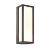OUTDOOR WALL LIGHT LED 9W BLACK (E202 Zambelis) - Zambelis