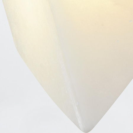 Alabastrowy kinkiet Valencia - 2 źródła światła - Vintage mosiądz (QN-VALENCIA-2WB-VBS-AR) - Quintiesse