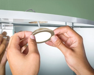 Zestaw opraw meblowych do wbudowania EBL SET 3x2,5W 3x180lm 3000K 12V złoty matowy / tworzywo sztuczne (PL93119) - PAULMANN