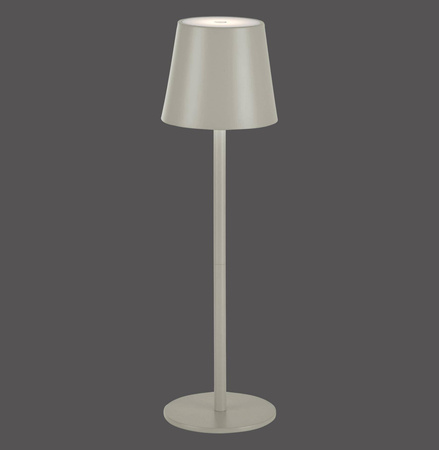 Przenośna LAMPA STOŁOWA USB EURIA SZARA (19250-40) - Paul Neuhaus