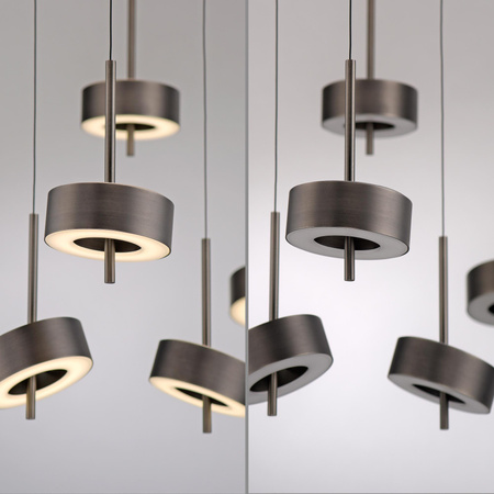 Lampa sterowana Smart Q-ROTATE CIEMNOMETALOWO-BRĄZOWY (2249-34) - Paul Neuhaus