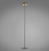 Lampa podłogowa ściemnialna, sterowana Smart Q-ROTATE BRĄZOWA (324-34) - Paul Neuhaus