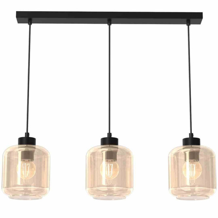 Lampa wisząca SOMBRA AMBER 3xE27 (MLP8371) - Milagro