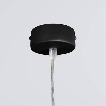 Lampa wisząca FARGE czarna LED 3000K (TH.297) - Thoro Lighting