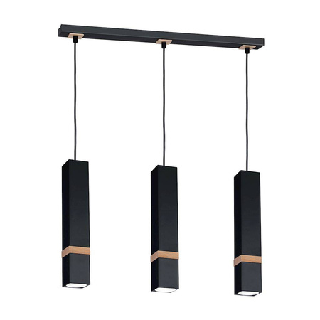 Lampa wisząca VIDAR BLACK 3xGU10 (MLP5404) - Eko-Light