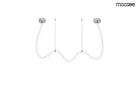 MOOSEE lampa wisząca LASSO 400 Smart      srebrna (MSE15011004421) - Moosee