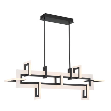 Średnia lampa wyspowa Inizio - Matowa czerń (QN-INIZIO-LP-M-BK) - Quintiesse