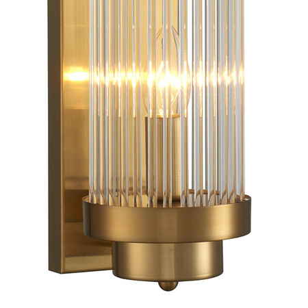 Elegancki złoty kinkiet STELO złota 40 cm (ST-88008-M) - Step into Design