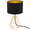 Lampa stołowa CARLTON 2 czarna (95788 - EGLO)