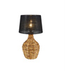Lampa stołowa PAGLIA 1L Black/Natural (108770) Markslojd
