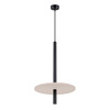 Lampa wisząca FELTRO 1 czarna/beżowa (SL.1879) - Sollux Lighting