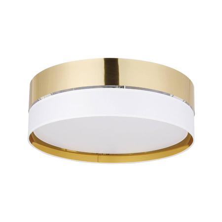 Plafon HILTON biało-złoty Ø 45 (4772) - TK Lighting