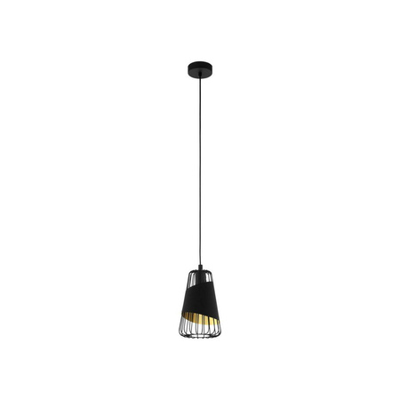 Lampa wisząca AUSTELL &#216;165 czarna/złota (49447 - Eglo) - żyrandol