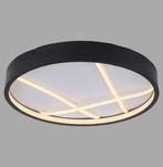 MIKADO LAMPA SUFITOWA CZARNA (14091-18) - Paul Neuhaus