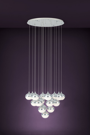 Lampa wisząca MIOGLIA chrom (39528) - EGLO