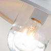 Kinkiet zewnętrzny z czujnikiem ruchu Klampenborg (KLAMPENBORG-PIR-WHT) - Elstead Lighting