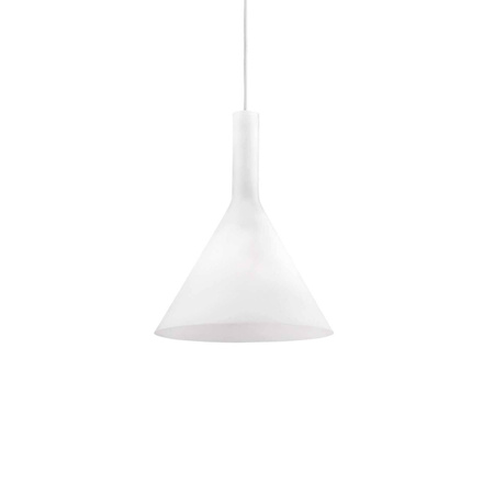 Biała lampa wisząca COCKTAIL SP1 mała (074337) Ideal Lux - żyrandol