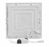 PANEL LED PODTYNKOWY PLAFON SUFITOWY KWADRAT 18W B.CIEPŁA - Syntron