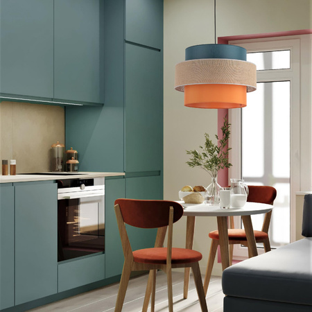 Wielokolorowa lampa wisząca TRIO JUTA 1  (2758) - TK Lighting