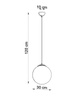 Lampa wisząca UGO 30ota (SL.0716) - Sollux