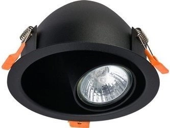 LAMPA SUFITOWA WPUSZCZANA DOT BLACK | CZARNY (8826) - Nowodvorski