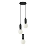 Lampa Wisząca Aldeva (PND-02340-3S-BK) - Italux