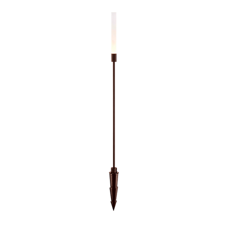 OUTDOOR SPIKE LIGHT LED 3W 3000K ALUMINIUM BROWN (E373 Zambelis) - Zambelis