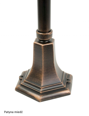 Lampa stojąca zewnętrzna Retro Classic II K 50023 H (K 5002/3/H) - SU-MA