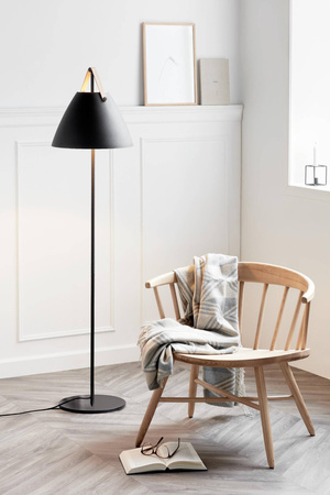 Lampa podłogowa STRAP Nordlux E27 40W Metal Czarny