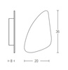 SCONCE MARBLE 2L (18153-B Zambelis) - Zambelis