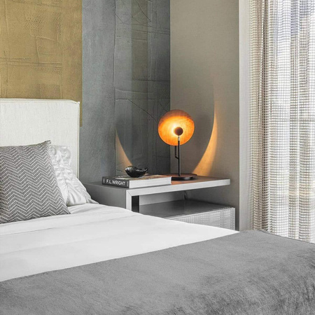 Lampa stołowa Dot (QN-DOT-TL-TEAK) - Quintiesse