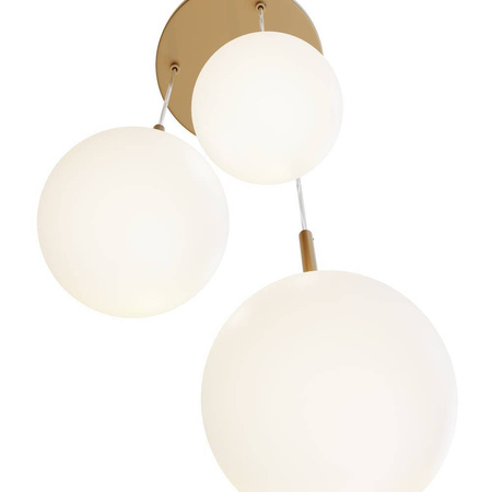 Lampa wisząca Basic form złota 3 (MOD321PL-03G1) - Maytoni