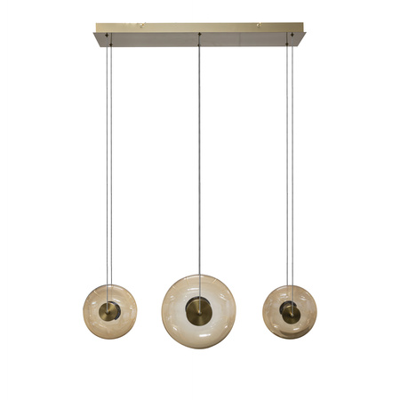 Lampa Wisząca ściemnialna ANDORA PENDANT 3 3-STEP DIMM AMBER (AZ6884) Azzardo