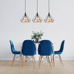 Nola lampa wisząca czarna (LP-076/1P BK) - Light Prestige