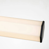 Kinkiet LED Facet - Matowa czerń (QN-FACET-LED2-BK-BATH) - Quintiesse