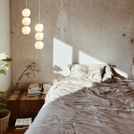 Lampa wisząca PERLA LED czarna 12 cm (ST-CP231222-3L black) - Step into Design