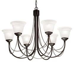 Żyrandol Carisbrooke (CB6-BLACK) - Elstead Lighting