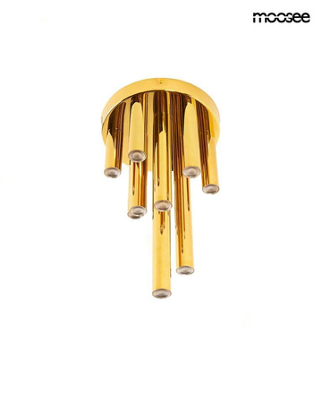 MOOSEE lampa sufitowa / plafon ORGANO 20  złota (MSE1501100596) - Moosee