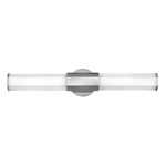 Kinkiet LED Facet - Polerowany chrom (QN-FACET-LED2-PC-BATH) - Quintiesse